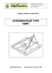 Herbes et entretien - 3 points entretien - Gyrobroyeur DMK 90