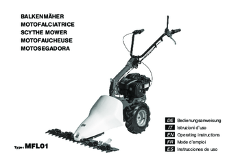Terre - Motobineuses - Motofaucheuse BILAMA M210