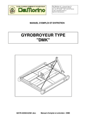 Herbes et entretien - 3 points entretien - Gyrobroyeur DMK 90