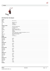Terre - Motobineuses - Motofaucheuse BILAMA M210