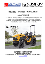 Transport - Tracteurs Diesel - Tracteur TG25