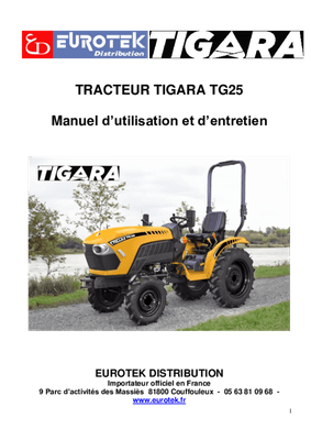 Transport - Tracteurs Diesel - Tracteur TG25