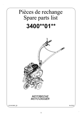 Terre - Motobineuses - MESO 35 P C2