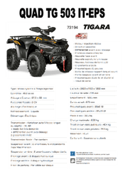 Transport - Quads SSV - Quad TG503 IT-EPS